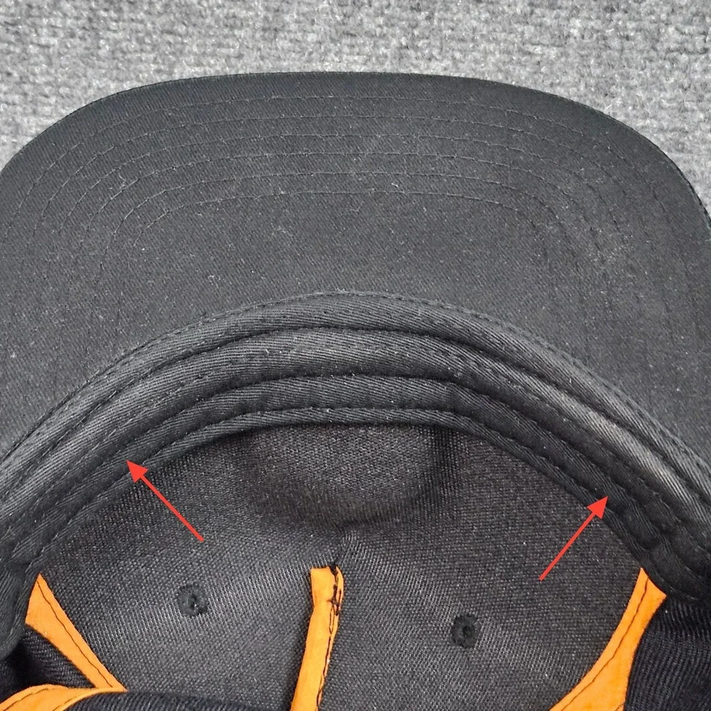 Naruto Shippuden Snapback‎ Hat Mens OSFM Black Pixel Art Embroidered Anime Cap